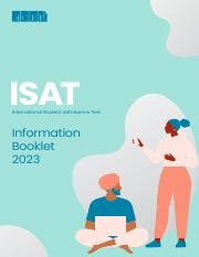 isat u entrance exam 2024 schedule|ISAT Information Booklet .